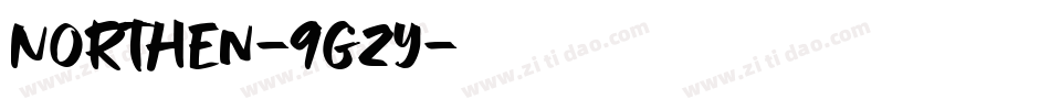 Northen-9gzy字体转换