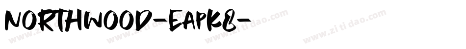 Northwood-EapK8字体转换