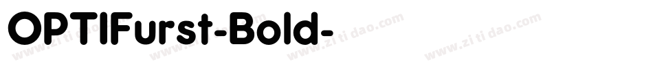 OPTIFurst-Bold字体转换