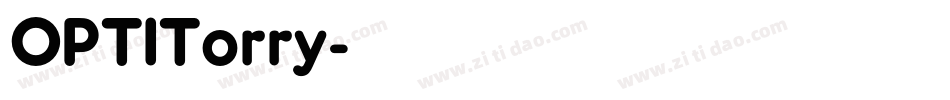 OPTITorry字体转换