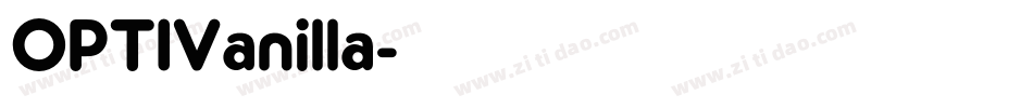 OPTIVanilla字体转换