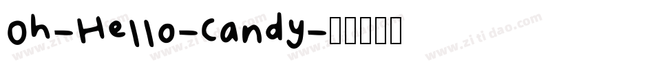 Oh-Hello-Candy字体转换