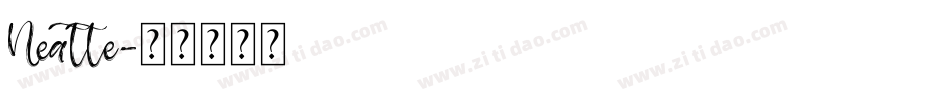 Neatte字体转换