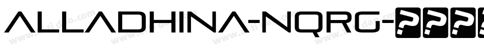 Alladhina-nqRg字体转换