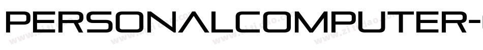 PersonalComputer-6aRg字体转换