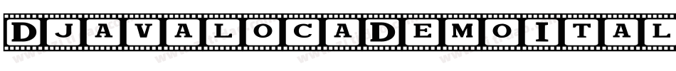 DjavalocaDemoItalic-7BPJl字体转换