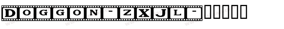 Doggon-zXJl字体转换