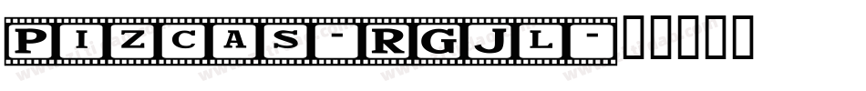 Pizcas-RGJl字体转换