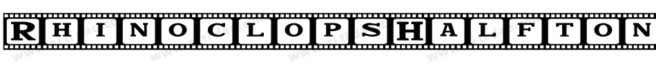 RhinoclopsHalftone-qZZJl字体转换