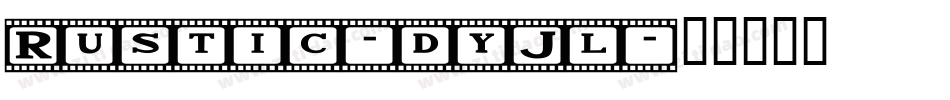 Rustic-dyJl字体转换