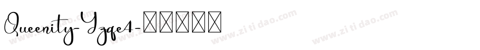 Queenity-Yzqe4字体转换