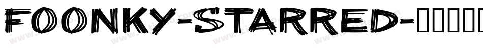 Foonky-Starred字体转换