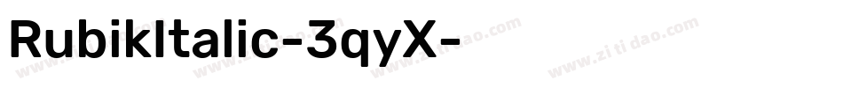 RubikItalic-3qyX字体转换