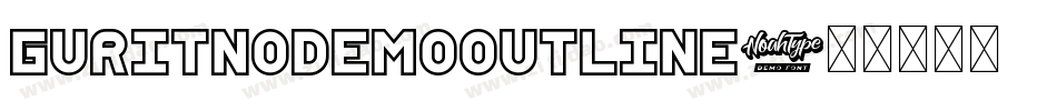 GuritnoDemoOutline字体转换