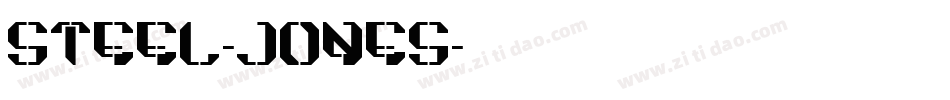 Steel-Jones字体转换