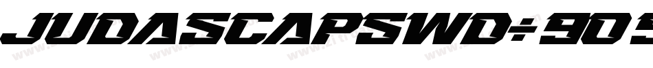 JudascapsWd-9o5n字体转换
