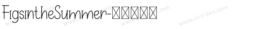 FigsintheSummer字体转换