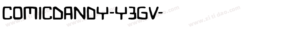 ComicDandy-y3gV字体转换