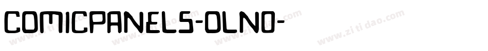 ComicPanels-oln0字体转换