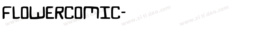 FLOWERCOMIC字体转换
