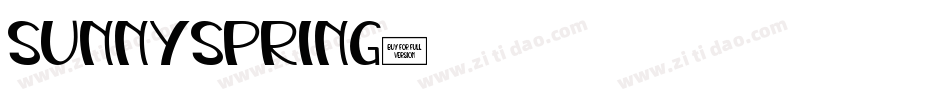 SunnySpring字体转换