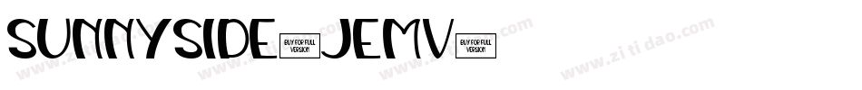 Sunnyside-jEmv字体转换