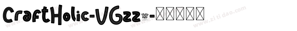 CraftHolic-VGzz0字体转换