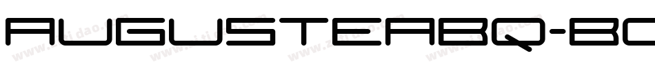 AugusteaBQ-Bold字体转换