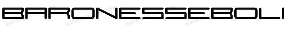 BaronesseBold字体转换