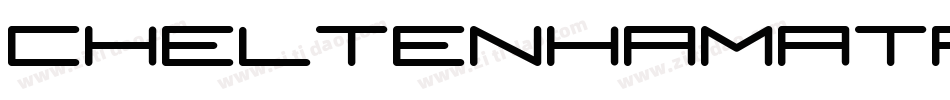 CheltenhamATFCondensedBQ-Bold字体转换