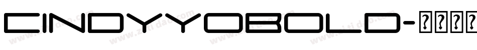 CindyyoBold字体转换