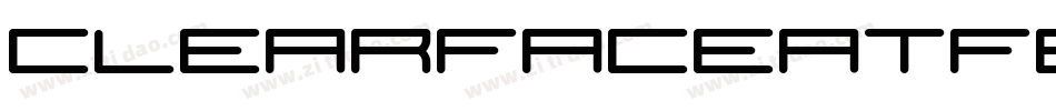 ClearfaceATFBQ-Bold字体转换
