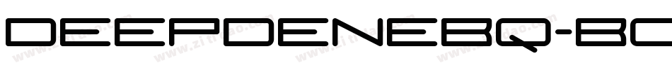 DeepdeneBQ-Bold字体转换