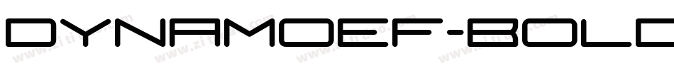 DynamoEF-Bold字体转换
