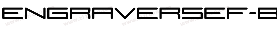 EngraversEF-Bold字体转换