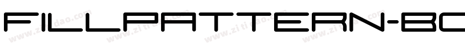 Fillpattern-Bold字体转换