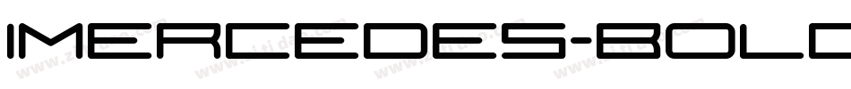 Imercedes-Bold字体转换