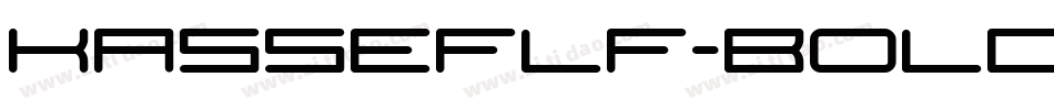 KasseFLF-Bold字体转换