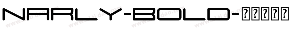 Narly-Bold字体转换