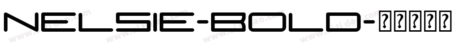 Nelsie-Bold字体转换