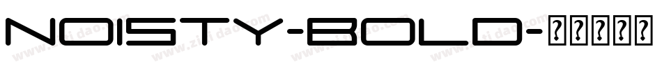 Noisty-Bold字体转换