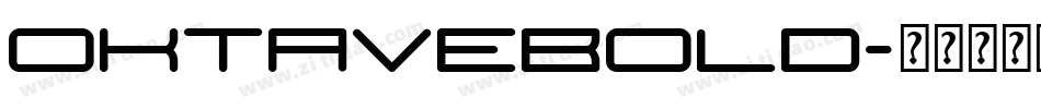 OktaveBold字体转换