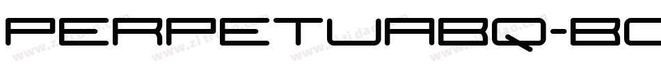 PerpetuaBQ-Bold字体转换