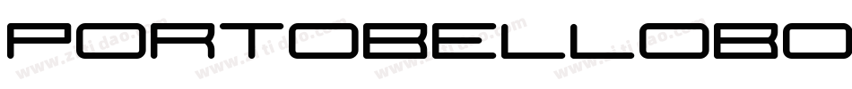 PortobelloBold字体转换