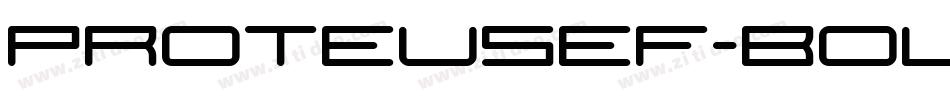 ProteusEF-Bold字体转换