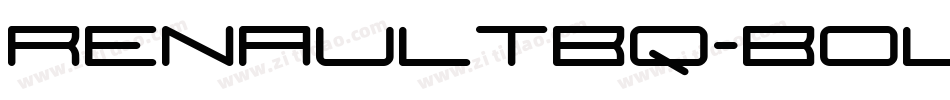 RenaultBQ-Bold字体转换