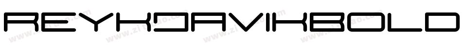 ReykjavikBold字体转换