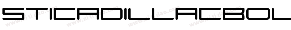 STICadillacBold字体转换