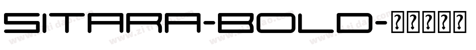 Sitara-Bold字体转换