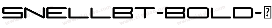 SnellBT-Bold字体转换